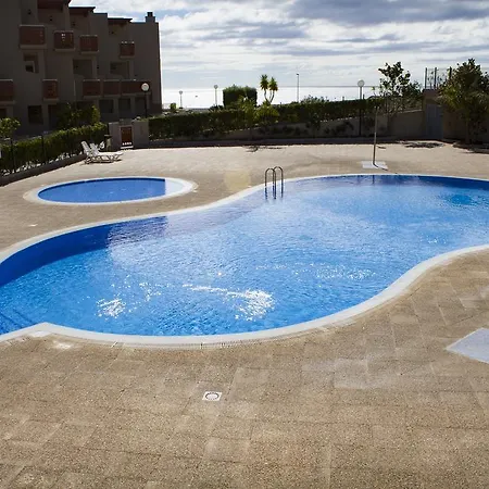 New First Line Of The Beach Tejita View Apt With Pool And 3 Terraces Apartamento Granadilla De Abona